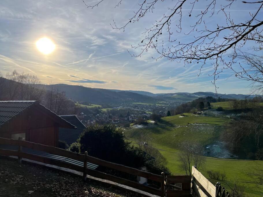 Maisonette Fuer 6P Mit Toller Aussicht Floh-Seligenthal Esterno foto